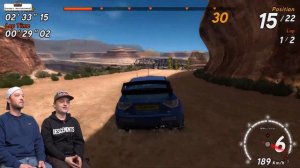 Sega Rally 3 (2008) | Sega Arcade | Lets play | Gaming | Paddy & Uwe zocken