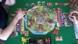 373 ВИКОНТЫ ЗАПАДНОГО КОРОЛЕВСТВА часть 2/2  играем в настольную игру