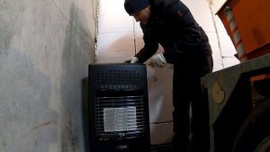 Проблема с отоплением гаража решена! Обогреватель газовый инфракрасный BARTOLINI PULLOVER