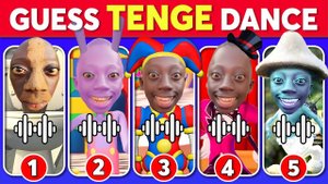 Guess The Meme 💃🎶 Tenge Tenge, The Amazing Digital Circus, MrBeast, Chipi Chipi Chapa Chapa, Pomni