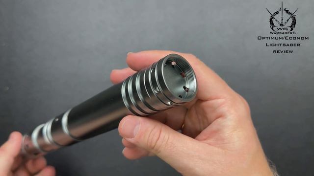 Демонстрация рукоятки светового меча Sentinel (Grey) | Мастерская WarSabers - Световые мечи "Ученик" смотреть онлайн