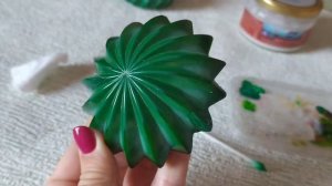 Малахитовой стекло. Ремонт шкатулки времён СССР.