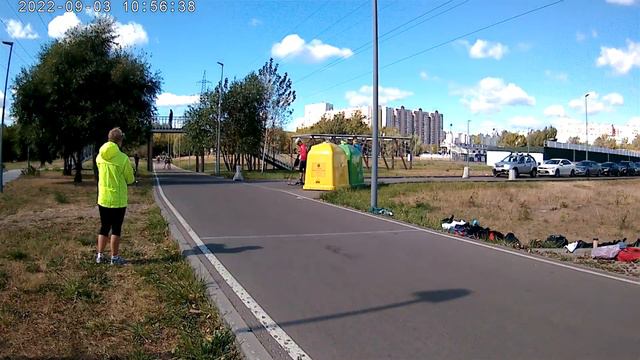 Контрольная тренировка, гоночный конёк, Марьино, 03.09.2022 смотреть онлайн