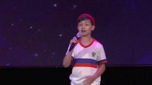 Войнов Тимур, 12 лет.
"Трус не играет в хоккей", муз. А.Пахмутова, сл. Н.Добронравов и С.Гребенников