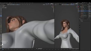 🛑 How To STOP Being An (art) Perfectionist (Blender Character Sculpting Timelapse)