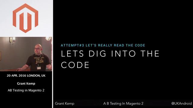 AB testing in Magento 2 from Grant Kemp смотреть онлайн