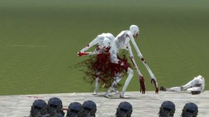 OLD SCP-096:SL VS SCP-096:CB!! Garrys Mod Sandbox