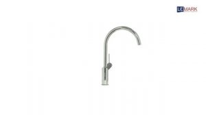 Смеситель Lemark Minima LM3805C для кухни с высоким поворотным изливом, хром