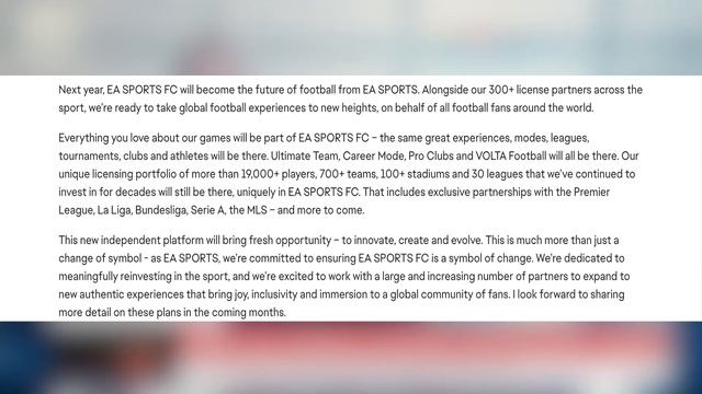 EA SPORTS FC - The Future Of Football Games смотреть онлайн