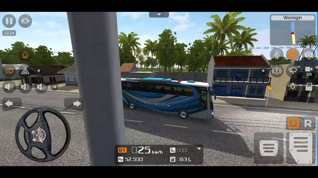 The Train crashed Bus Simulator Indonesia- Android IOS Gameplay #52