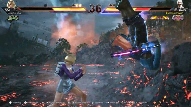 Tekken 8 - Mini Onepiece Mod | Super Ghost Battles | Nina vs. Jun, Victor FT5 смотреть онлайн