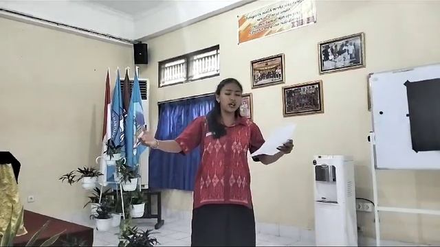 Ni Putu Meishya Amelia Putri - Lomba Seni Membaca Puisi Sumpah Kumbakarna