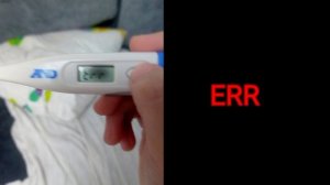 ERR На градусниках. Что это? и как исправить
