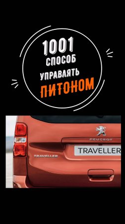 1001 способ открыть боковые двери Peugeot Traveller, привод ПИТОН от АДОР