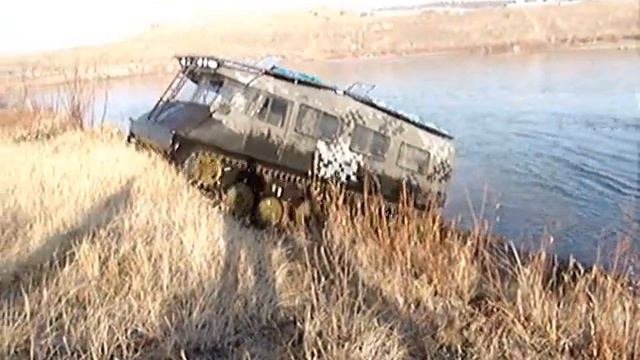 Гусеничный Вездеход обитаемый