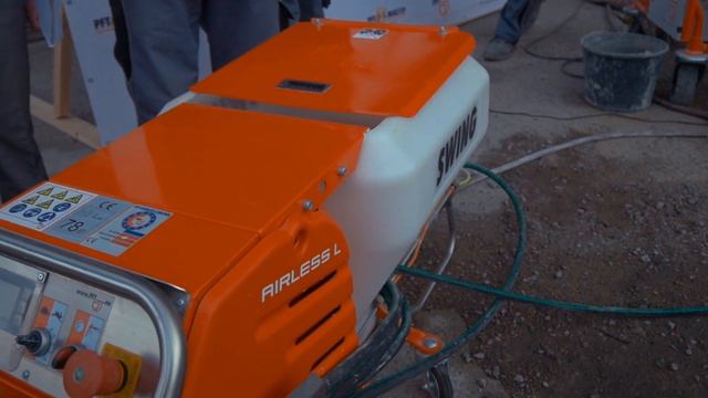 Штукатурная станция | Шпаклёвочный аппарат | PFT Roadshow 2015 смотреть онлайн