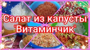 КАПУСТА НА ЗИМУ САЛАТНАЯ ВИТАМИНЧИК