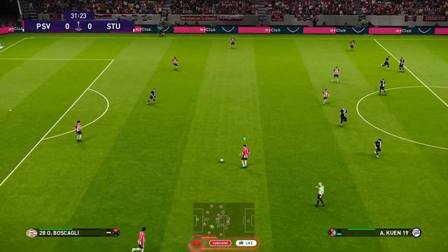 ANTHEM & STADIUM - PES 2021 - PSV Eindhoven vs SK Sturm Graz - PS4 GAMEPLAY смотреть онлайн