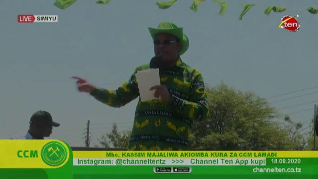 #LIVE Mhe. KASSIM MAJALIWA AKIOMBA KURA ZA CCM - LAMADI, SIMIYU смотреть онлайн
