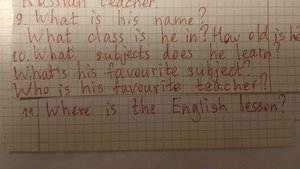 Спотлайт 5 рабочая тетрадь. Grammar practice 1 упр. 11.  Предложение 9-11