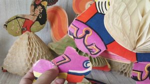 Игрушки- раскладушаи времен СССР.