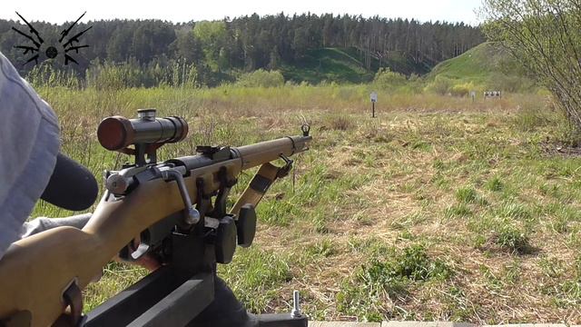 Проверка боя винтовки Мосина  Mosin-Nagant rifle zeroing check