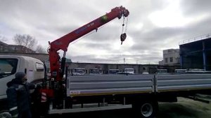 JAC N90 с КМУ Skyway SK 508