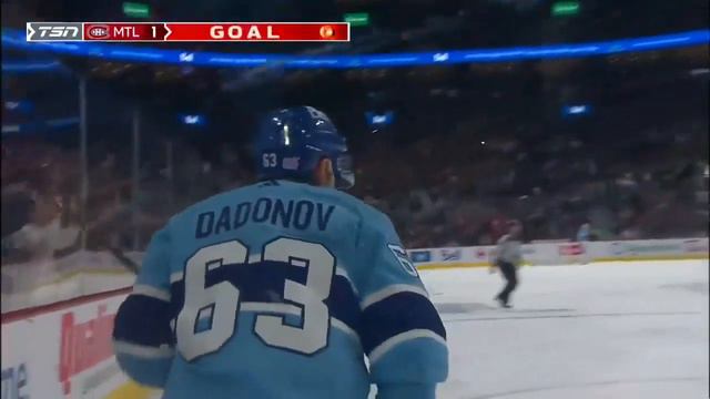 Evgenii Dadonov scores his first goal of the season vs Devils (15 nov 2022) смотреть онлайн