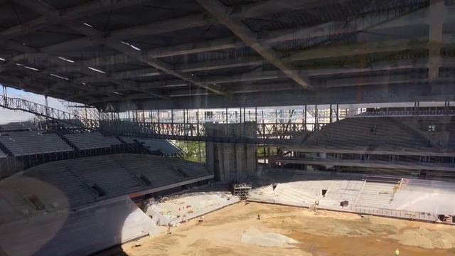 Строительство стадиона "Екатеринбург Арена"