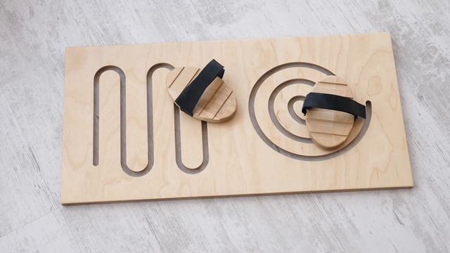 Панель-лабиринт «Рисуем ногами №4 Воронка и волна» смотреть онлайн