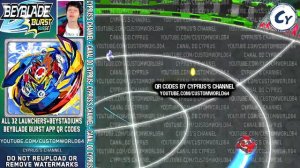ALL 32 QR CODES LAUNCHERS + BEYSTADIUMS BEYBLADE BURST SURGE APP [4K60FPS]