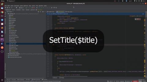 Урок 07. ч6 Разбор интеграции шаблона сайта: метод ShowTitle