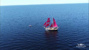 На деревяной бригантине по Онежскому озеру в Кижи