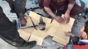 Ремонт дифференциала грузовика