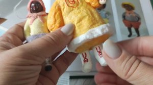 По следам прошлого. Ватные игрушки.