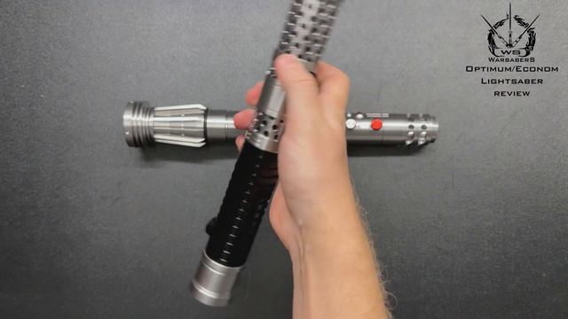 Демонстрация рукоятки светового меча Дарта Мола - RedSkull II | WarSabers - Световые мечи "Мастер" смотреть онлайн