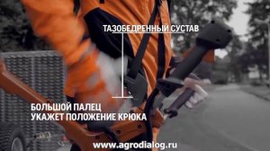 Регулировка ременной оснастки аккумуляторного триммера Husqvarna 536LiRX
