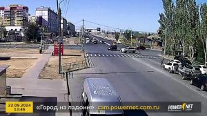 ДТП (авария г. Волжский) ул. Карбышева - ул. Оломоуцкая 22-09-2024 13-46