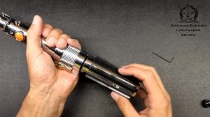 Демонстрация рукоятки светового меча Hero | Мастерская WarSabers - Световые мечи "Мастер"