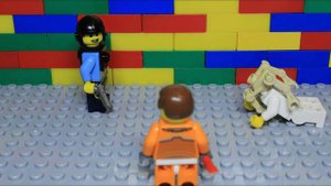 Lego Half-Life court passage