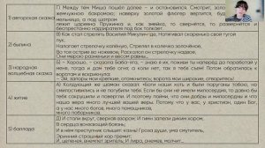 Юниор. Олимпиадная  литература, 8 класс. Видеоразбор контрольной работы №!