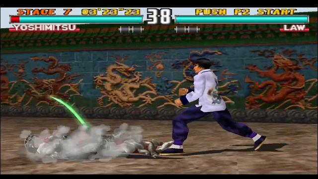 Tekken 3 Arcade | Yoshimitsu [Complete Playthrough Hard Mode] смотреть онлайн
