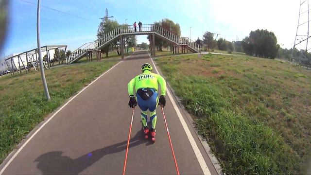 Коньковые, классические лыжероллеры, полумарафон, 10х2300 м., масс-старт, Марьино, 11.09.2022 смотреть онлайн