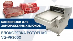 Блокорезка роторная VG-PR3000