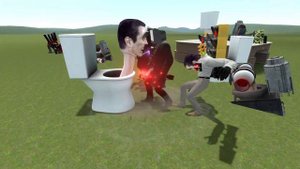 NEW TRI TITAN CYBORG VS UPGRADED TITAN SPEAKERMAN AND UPGRADED G-MAN SKIBIDI TOILET In Garry's Mod