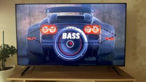 Телевизор Hisense 55E7NQ PRO музыка с басами