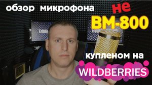 обзор микрофона ВМ с вайлдберис
