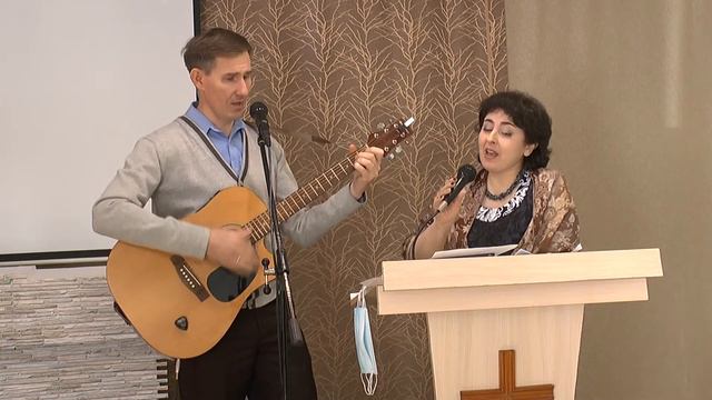 Сергей и Наталья Захаровы. Песня "Господь свет мой, спасение моё". Авторское. 14.02.21г.