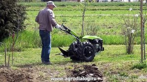 Мотоблок Grillo G 85 – G 85D (комплект для вспашки Grillo однокорпусной плуг)
