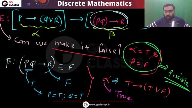 Propositional Logic - GATE PYQs Part 2 | Discrete Mathematics | GO Classes | Deepak Poonia